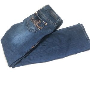 Seven slim boot jeans dark wash
